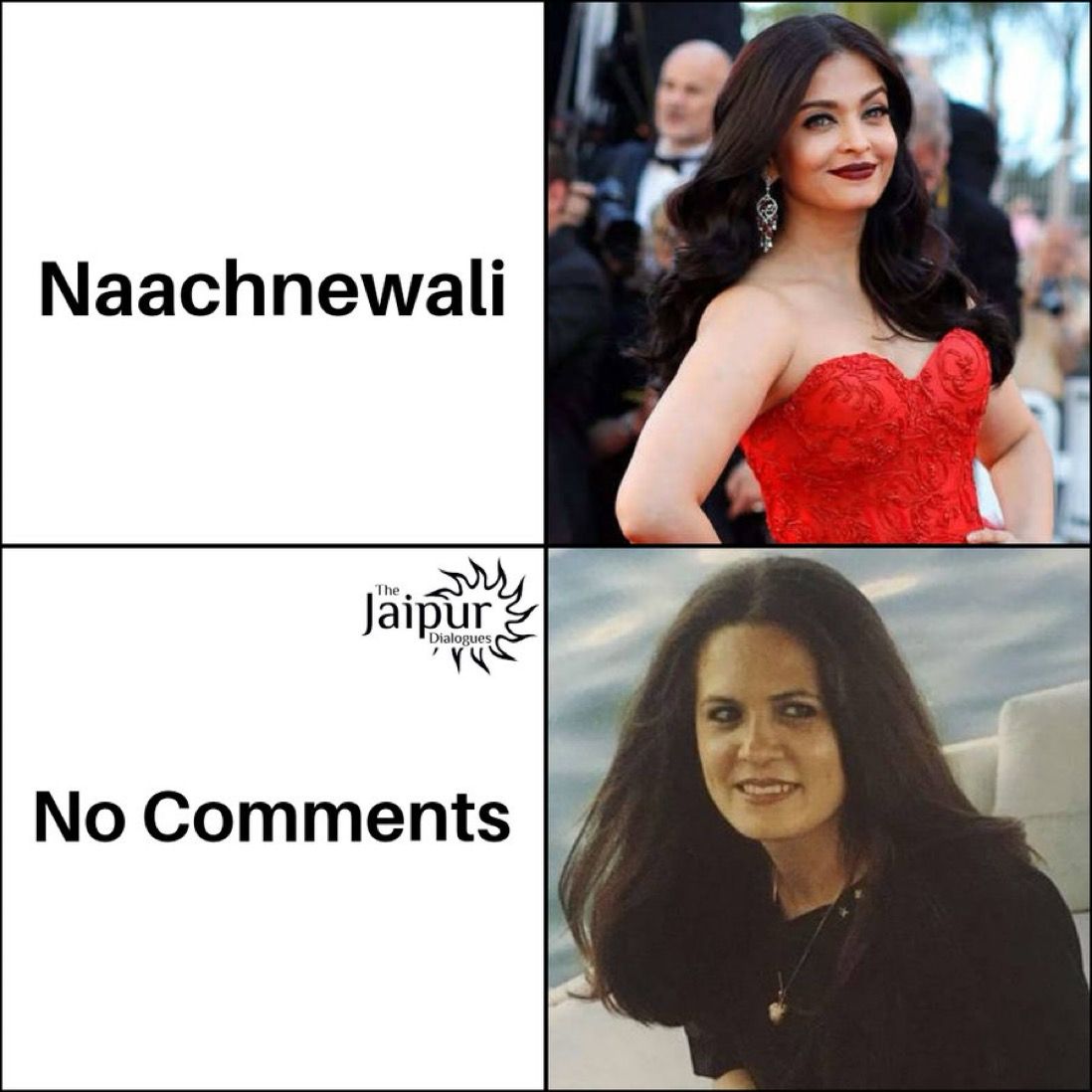 Aishwarya Rai is called Nachne wali by Rahul Gandhi & No Feminist is speaking up.  